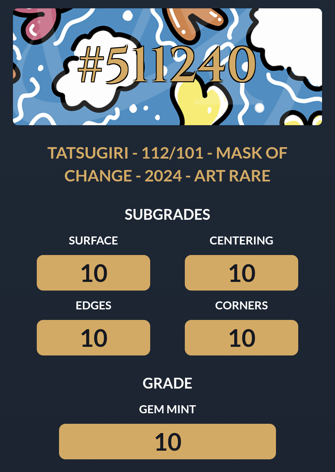 Tatsugiri - Mask of Change - Ace 10